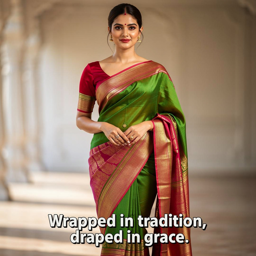 Saree quotes in English