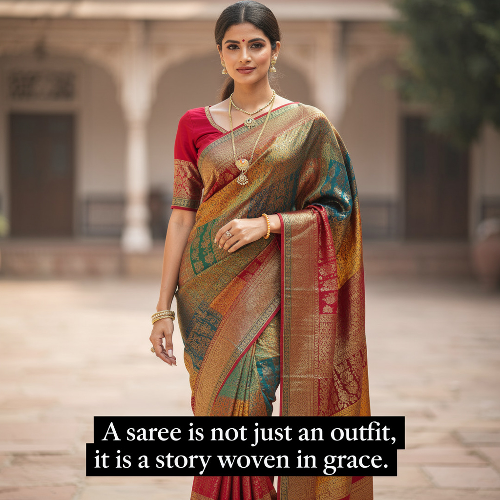 Saree quotes