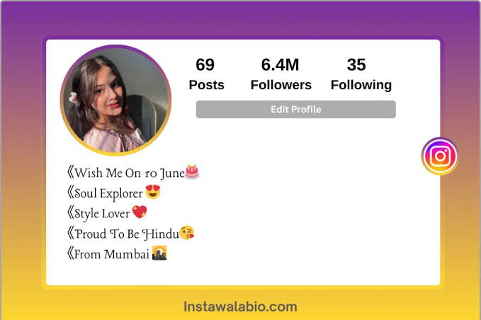 Instagram Bio